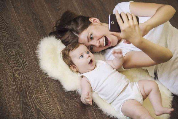 How should I use technology with my baby?