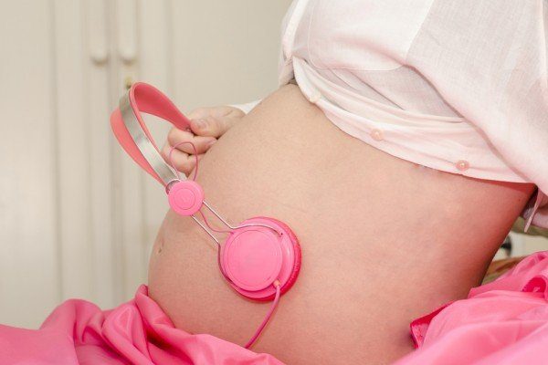 What are the benefits of music during the prenatal stage?