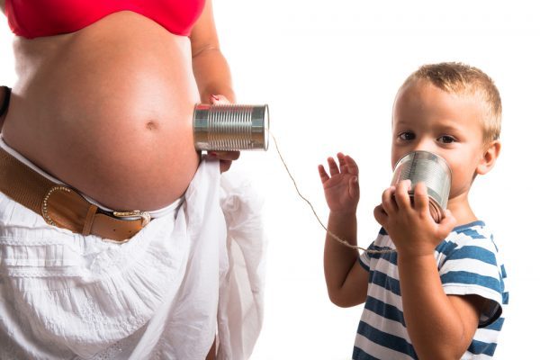 When does language development start?
