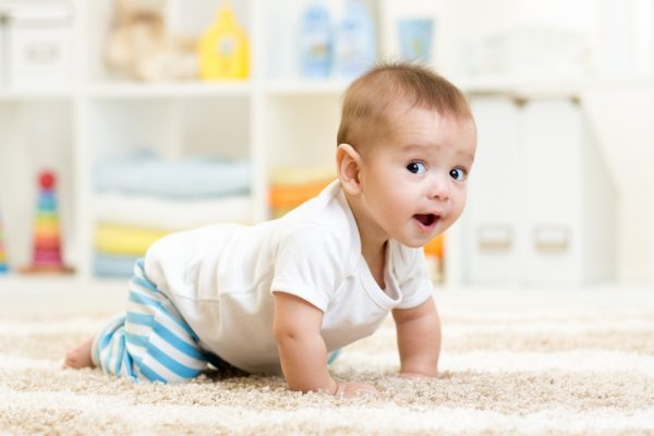 Why is my baby crawling backwards?