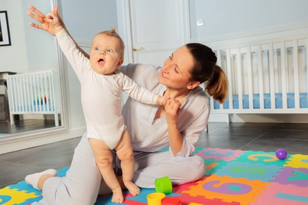 Does your baby support their own weight?