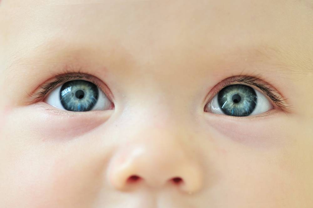 baby's eyes