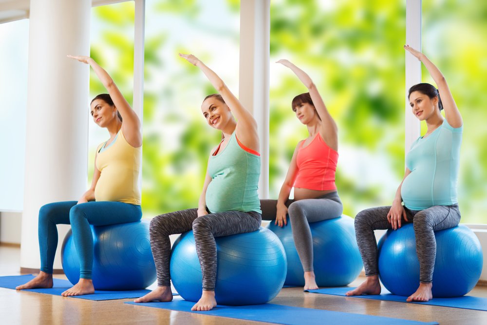 pregnant women exercising