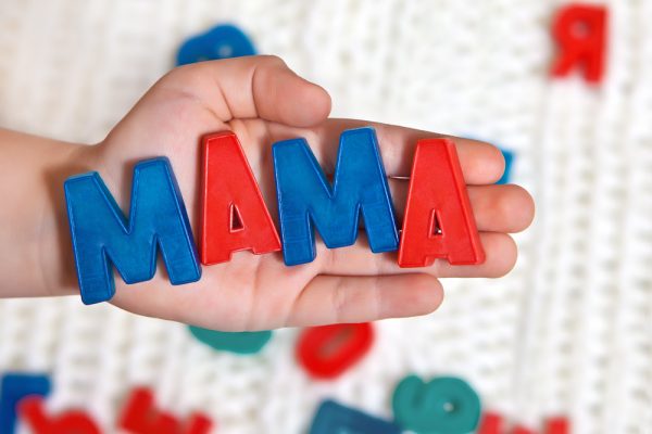 My baby’s first words