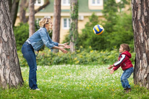 Catching skills and developing coordination