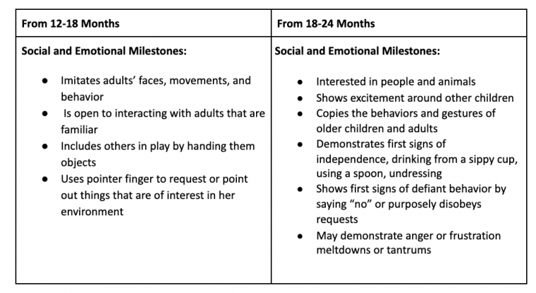 Child development stages: 12 to 24 months - Kinedu Blog