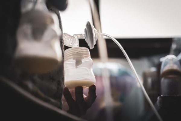 Why does breast milk color change?