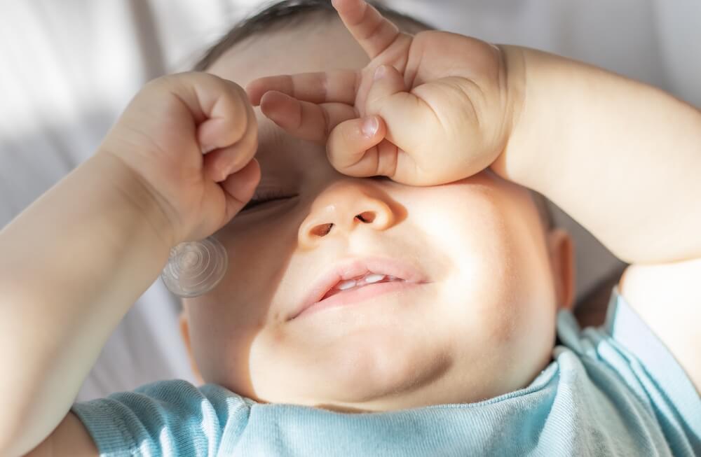 Do babies sleep more when teething?