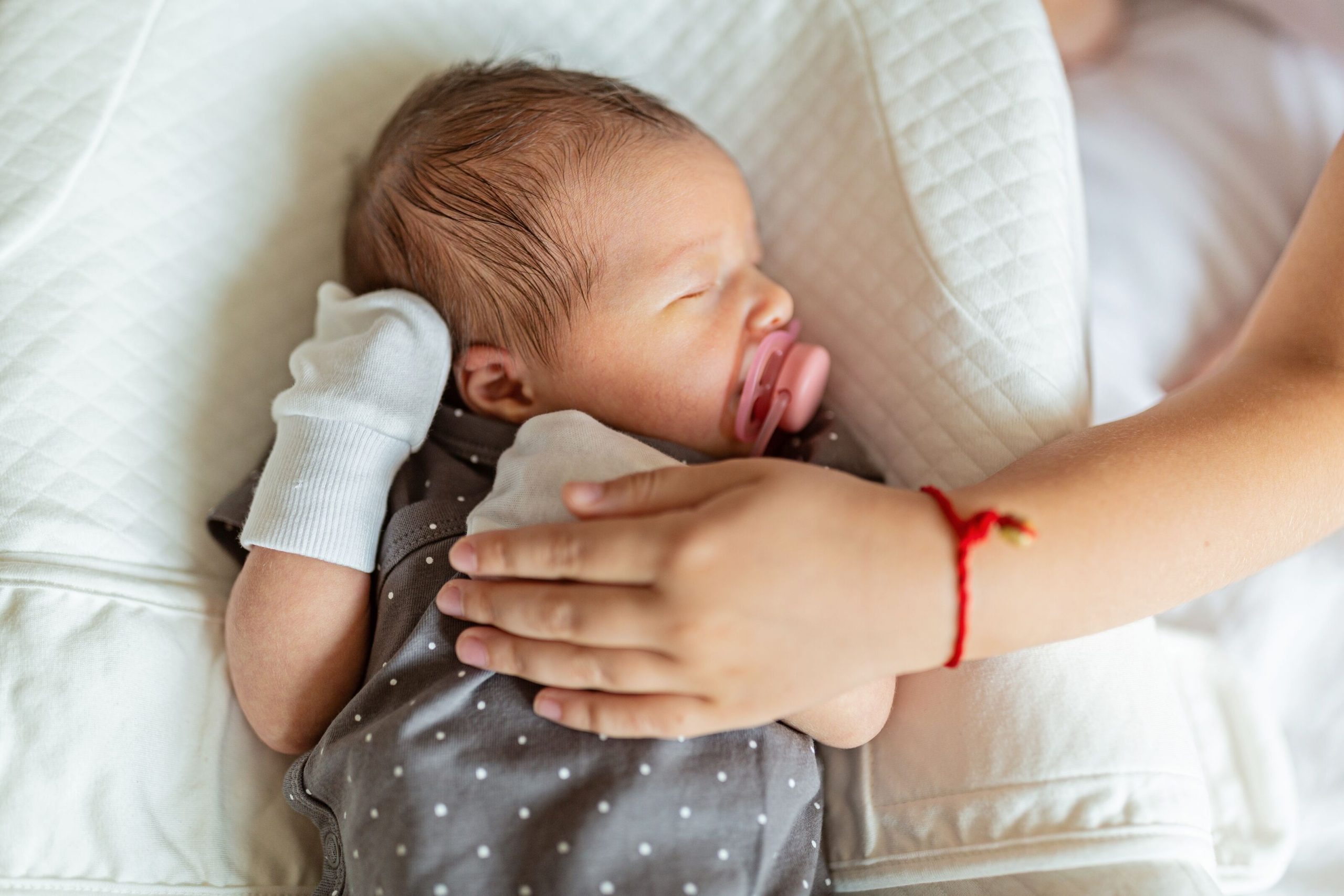 Newborn baby sleeping